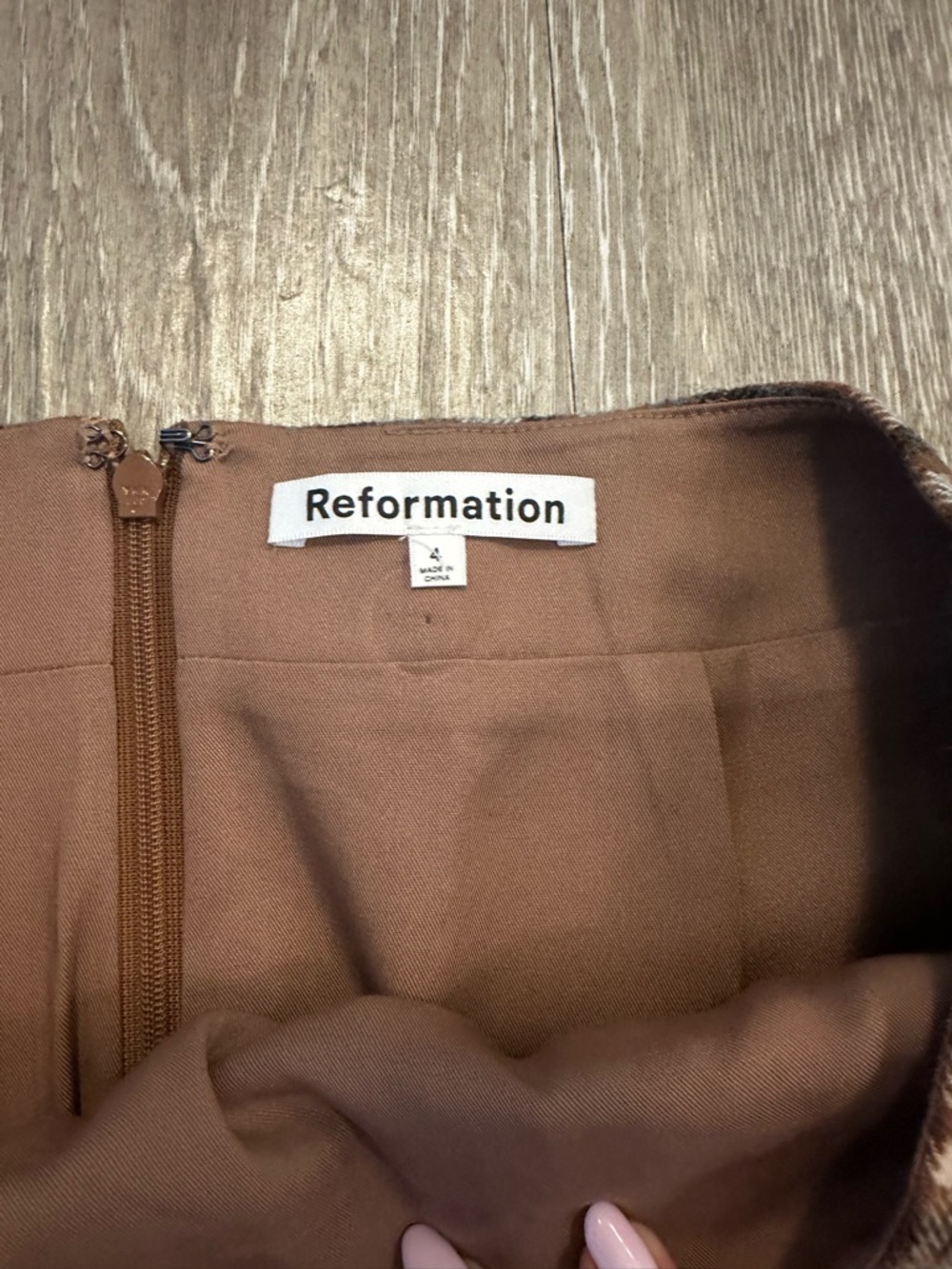 Reformation Janis Mini Skirt - Picture 6 of 7